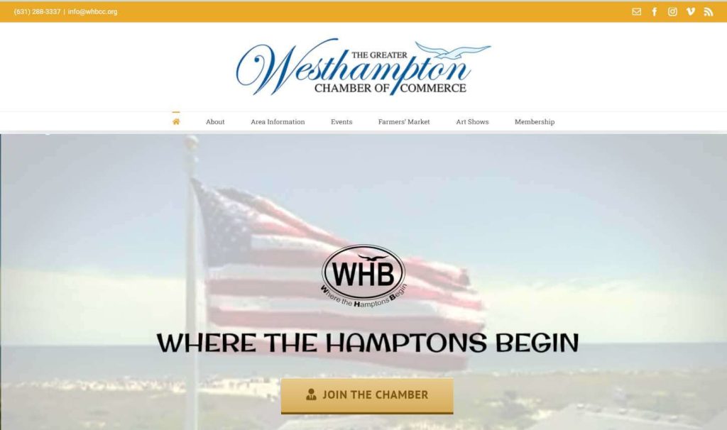 westhampton chamber of commerce website image